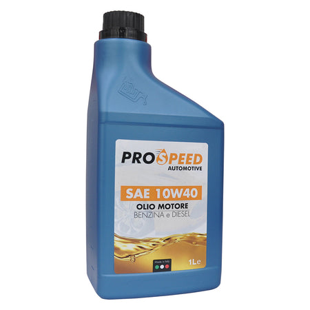 Olio Motore Per Autovetture Sae 10W40 - Lt. 5- 4 Pezzi - Prospeed