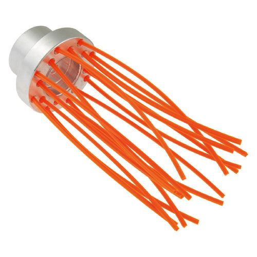 Spazzola Multifilo Supporto Alluminio 'Brush' 16 Fili - Ã? 80 Mm