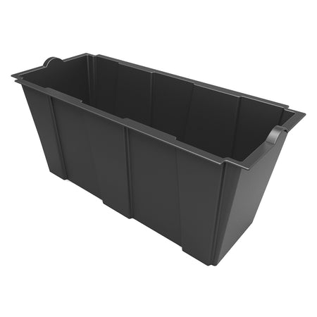 Vaso Rettangolare Interno Per Fioriera 'Separe'/Arredo' 79 X 35 X H 37 Cm Lt.63 - Antracite - Bama