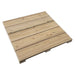 Pedana Per Giardino In Legno Cm 50 X 50 X H 3,2