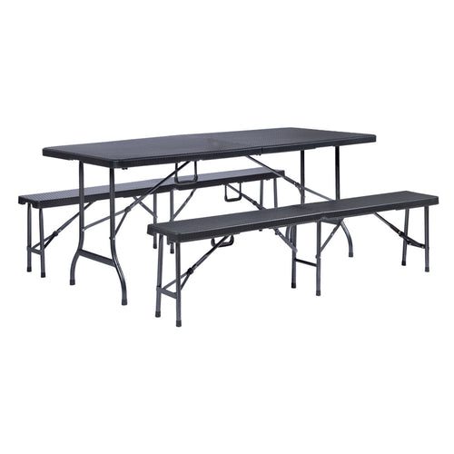 Set Pieghevole Pic Nic 'Party' Colore Marrone - Lif