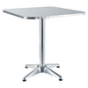 Tavolo In Alluminio Quadro Cm 60 X 60 X H 70 - Lif