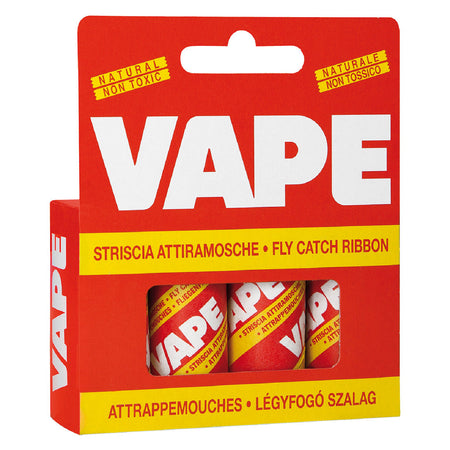 Attiramosche A Striscia Confezione Da 4 Cartucce - Vape
