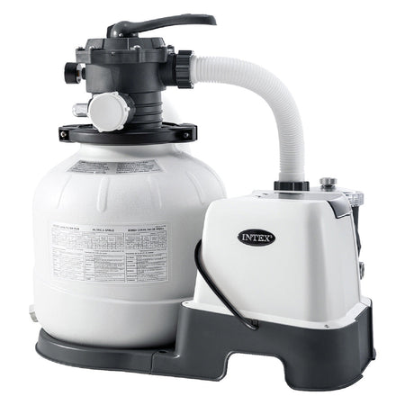 Pompa Di Filtraggio A Sabbia Con Clorinatore Per Piscine Art. 26676 - Intex