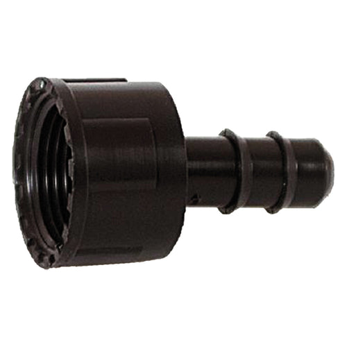 Raccordo Portagomma Con Ghiera Femmina Ø 16 X 3/4- 100 Pezzi - Irritec