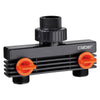 Derivazione A Due Vie Art. 8589 3/4 Maschio - Blister - Claber