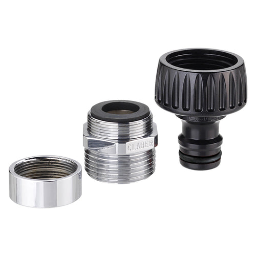 Attacco A Rubinetto 'Metal' Art. 8597 - 3/4 Blister - Claber