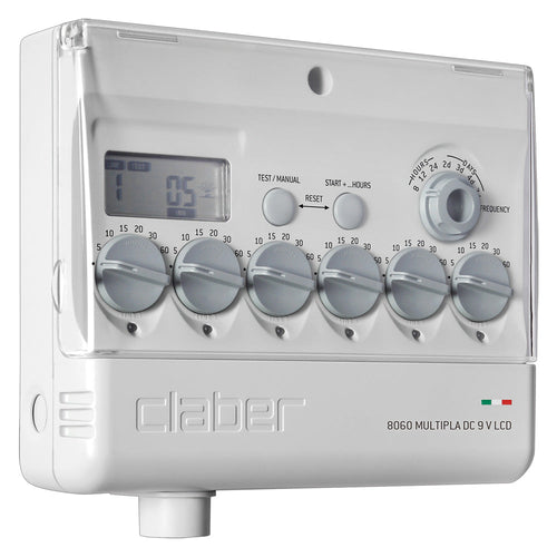 Centralina Per Irrigazione 'Multipla' Art. 8060 - 6 Programmi Blister - Claber