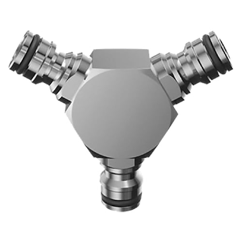 Deviatore A 3 Vie In Metallo Art. 9607 - Blister - Claber