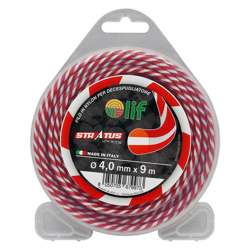 Filo Professionale Silenziato 'Stratus' Quadro Elicoidale Mm 4,0 Mt 9