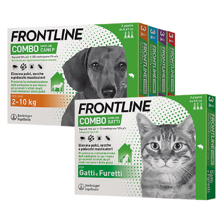 Antiparassitario 'Frontline Combo' Cani 40/60 Kg - 3 Pipette Ml 4,02 - Frontline