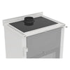 Vetro Con Vassoio In Kit Per Stufa Mariarosa - Nordica Extraflame