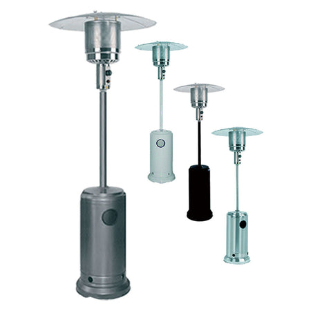 Stufa Radiante A Fungo Verniciata Bianca - Kasart