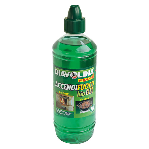 Accendifuoco Gel Ecologico Ml 750- 12 Pezzi - Diavolina