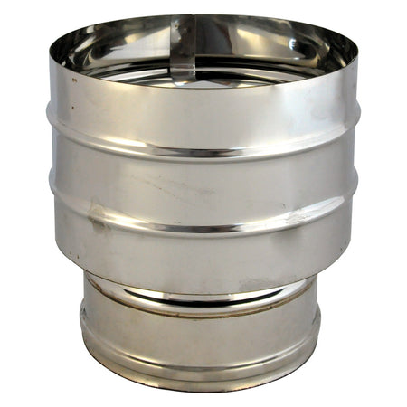 Fumaiolo A Cappello Doppia Parete Antivento Ø 20/25 Cm - Kasart