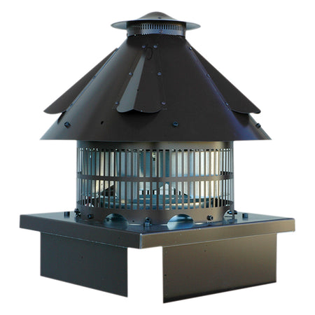 Fumaiolo Elettrico - Aspirafumo Radiante - Da Cm 30 A 40