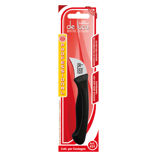 Coltello Taglia Castagne Linea 'Horeca' Lama Mm 20 - De Luca