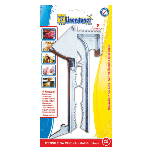 Utensile Da Cucina Multifunzione 'Super' Art. 698 - 9 Funzioni - De Luca