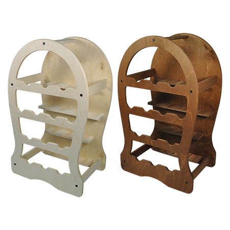 Botte Portabottiglie 13 Pos. - Chiaro Cm. 37 X 27 X H.62 - Made In Italy