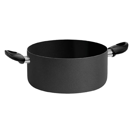 Casseruola Due Manici 'Black Line' Ãe Cm. 24 - H.11 - Capacitãe 5 Lt. - Pentalux