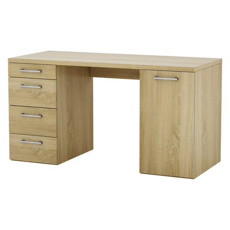 Scrivania Linea 'Volos' Cm. 60 X 139 X H.74 - Rovere - Composad