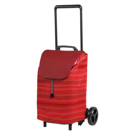 Trolley Portaspesa 'Easy' Lt. 40 - Colore Rosso - Gimi