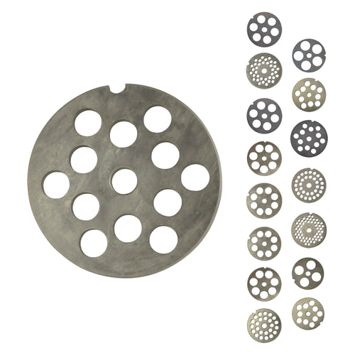 Piastra Per Tritacarne Per N.12 - 24 Fori Da 8 Mm. - Palumbo