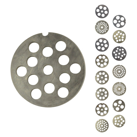 Piastra Per Tritacarne Per N.22 - 31 Fori Da 8 Mm. - Palumbo