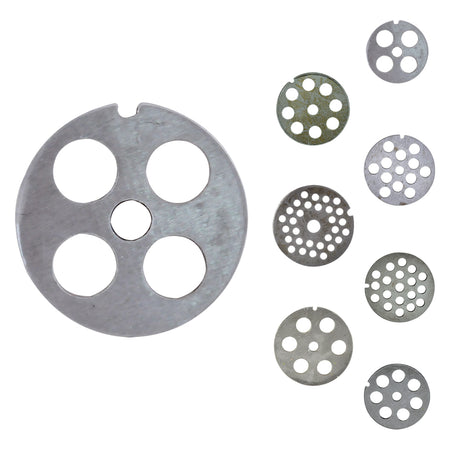 Piastra Per Tritacarne Manuale Per N.5 - 30 Fori Da 4,5 Mm. - Reber
