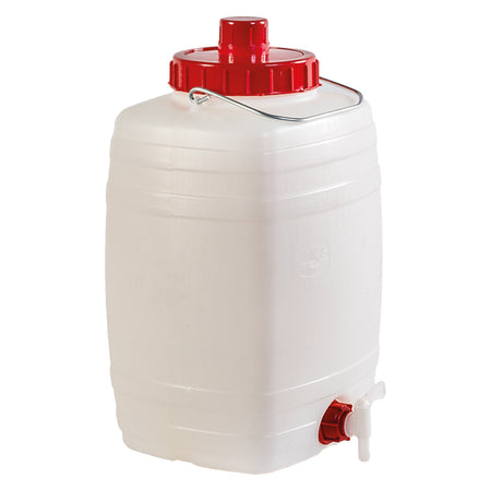 Bidone Per Alimenti 'Demetra' Lt. 15 - Cm 26 X 23 X H.42 (Lxpxh) Manico Ferro - Ics