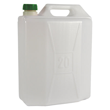 Tanica Per Alimenti Lt. 20 Pred.Rubinetto (Non Incluso)- 4 Pezzi - Ecoplast