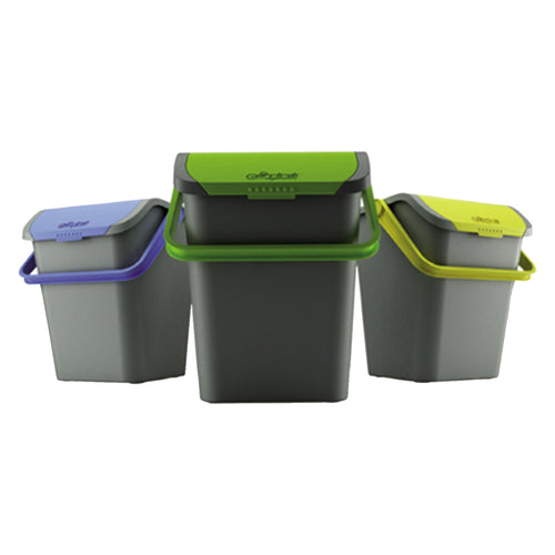 Pattumiera Per Raccolta Differenziata 'Ecologic' 28 Lt. - Cm 38 X 36,5 X H 37 - Ecoplast