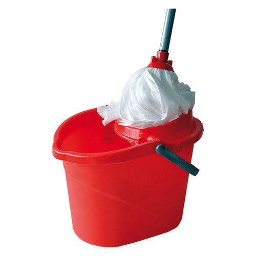 Secchio Lavapavimenti Con Strizzatoio 15 Litri - Ecoplast