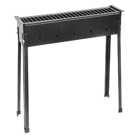 Cuoci Spiedini A Carbonella Art. 510.B Cm 60 X 15 X H 70 - Mille