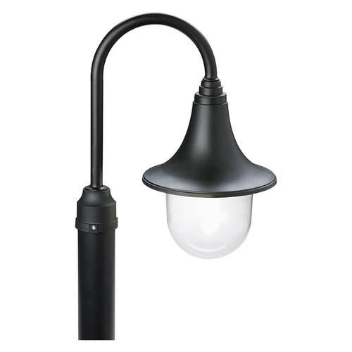 Lanterna Testa-Palo 'Marine' 60 W - Cm 41 X 22 X 33 Nero - Sovil