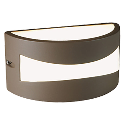 Applique Led 'Tibet' 10 W - Cm 22 X 12,1X 10,8 Marrone - Sovil