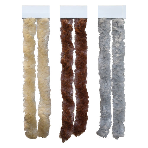 Tenda In Ciniglia 'C42' Cm. 125 X 230 - Grigio - Made In Italy