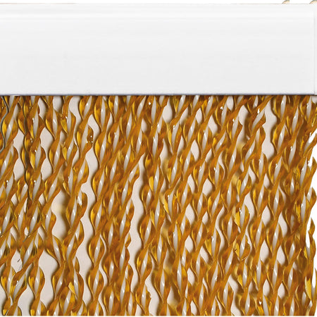 Tenda A Cordoncino 'Camelia' Cm 125 X 230 - Avana/Bianco - Made In Italy