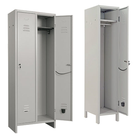 Armadio Spogliatoio 'Pratiko' 1 Posto - Cm L.36 X P.34 X H.180 - Prometal