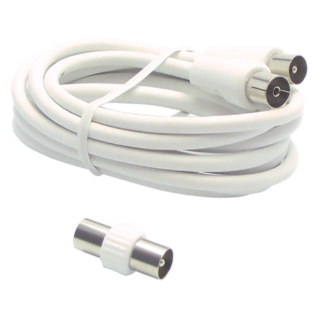 Prolunga Per Collegamenti Tv Mt. 3 - Colore Bianco - Metronic