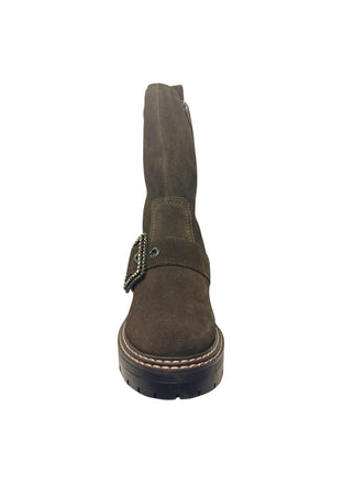 APEPAZZA Scarpe Donna ApePazza Stivaletto Cinzia- Dark Brown da donna