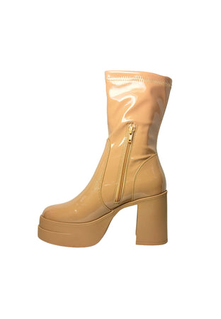 APEPAZZA SPORT Scarpe Donna ApePazza Sport Stivaletto Petra Honey con tacco da donna