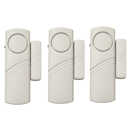 Sensore Allarme Porte E Finestre In Kit Set 3 Pezzi - Art.58401 - Electraline