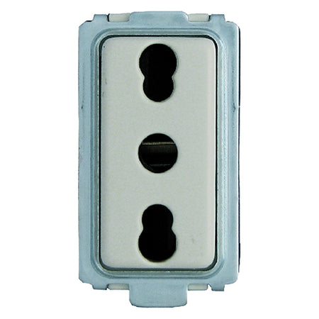 Presa Di Corrente Bivalente 2045- 10 Pezzi - Feb