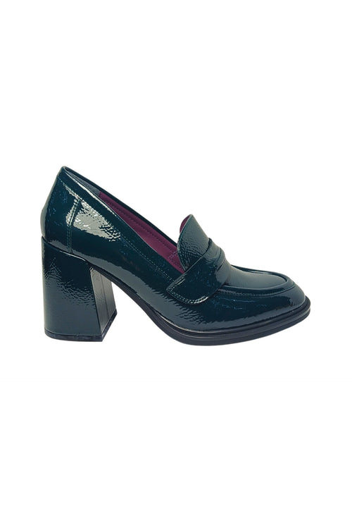 APEPAZZA Scarpe Donna ApePazza Mocassino Terry Green con tacco da donna
