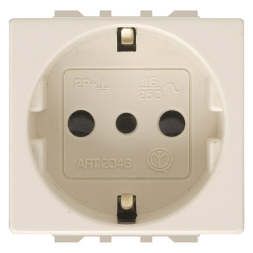 Presa Di Corrente Unel 2046- 10 Pezzi - Feb