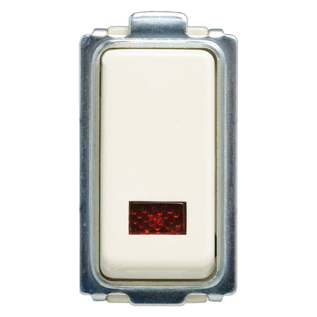 Pulsante Unipolare Illuminato 2018- 10 Pezzi - Feb