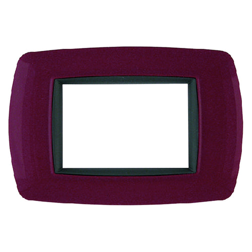 Placca Col. Amaranto 'Life' 3 Posti - 2983/Am - Feb