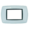 Placca Col. Bianco 'Life' 4 Posti - 2984/Wh - Feb