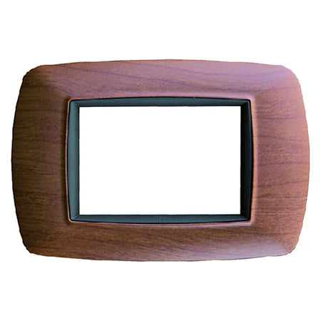 Placca Effetto Legno Chiaro 'Life' 4 Posti - 2984/Lc - Feb